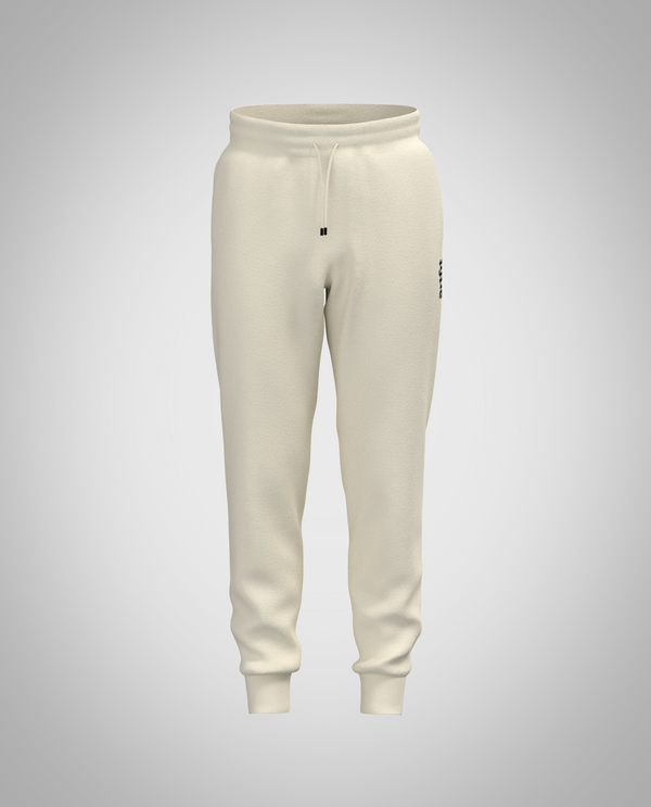 Kids Cream White Sweatpants(Heavy Fabric)