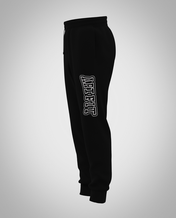 Kids Black Sweatpants(Heavy Fabric)