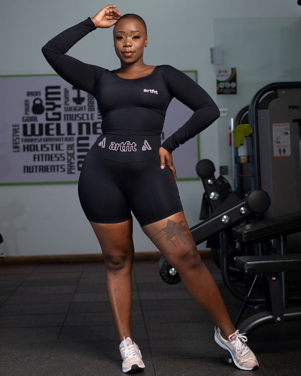 Gym Short Sets - Black