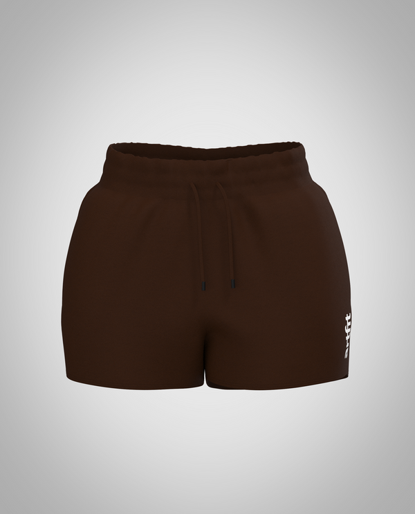 Booty Short - Dark Brown (Heavy Fabric)