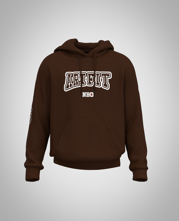 Dark  Brown Hoodie(Heavy fabric)