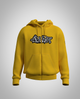 Mustard Yellow Zipped Hoodie(Heavy fabric)