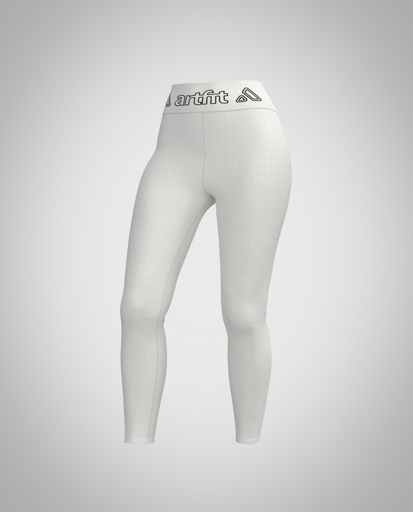 Kids Leggings - White