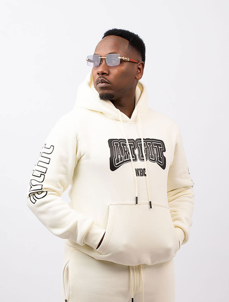 Sanaa Classic 3D NBO Hoodie - Offwhite