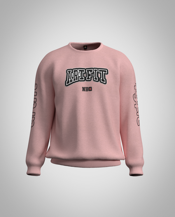 Baby Pink Sweatshirt(Heavy fabric)