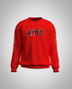 Kids Red Sweatshirt(Heavy Fabric)