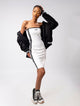 Rubi Sport Bandeau Dress - White