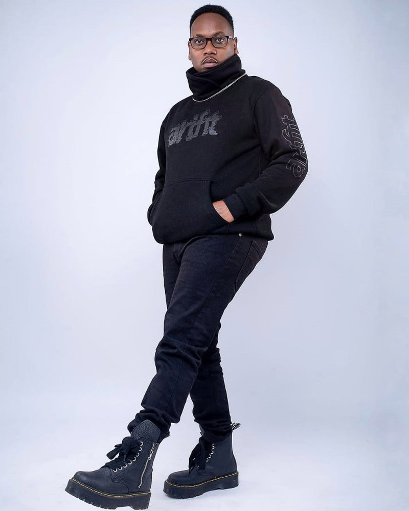 Snood Wrap-Black