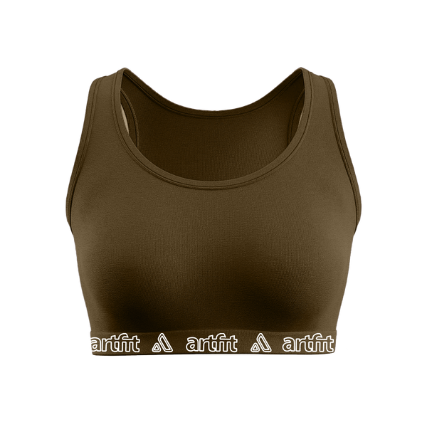 Amahle Sports Bra- Jungle Green